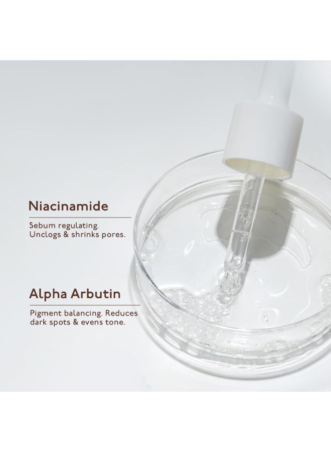 Asaya Pigmentation & Tone Correction Combo | Advanced Spot Targeting Serum + 10% Niacinamide & 1% Alpha Arbutin Face Serum | Dark Spot & Pigmentation Reduction, Pore Refining & Glowing Skin | 60 ml - Image 3